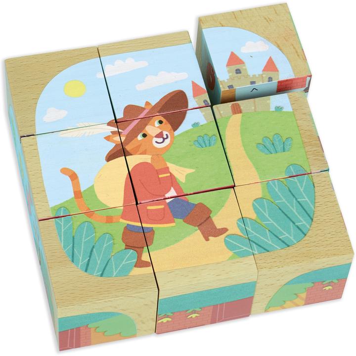 Produktbild Vilac Würfel Puzzle Märchen