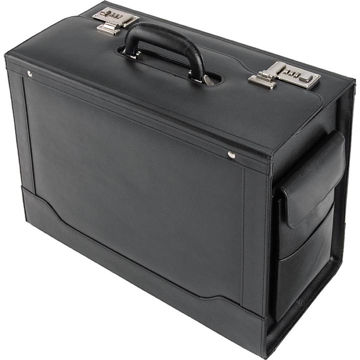 Produktbild Alassio Pilotenkoffer ANCONA Pilot Case ANCONA schwarz black (30 l, Handgepäck (bis 50l))
