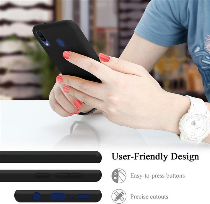 Produktbild Cadorabo TPU Liquid Silicone Case Cover (Samsung Galaxy M20)