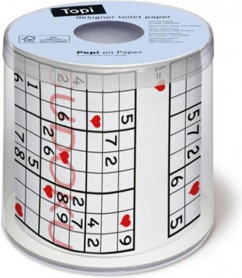 Produktbild Paper + Design Toilettenpapier Sudoku (1 x)