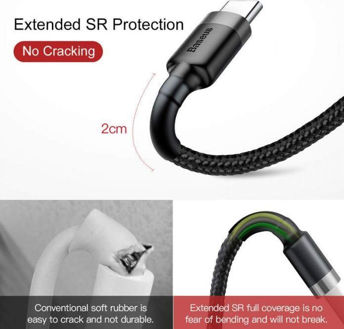 Image du produit Baseus USB A - USB C (1 m, USB 2.0)