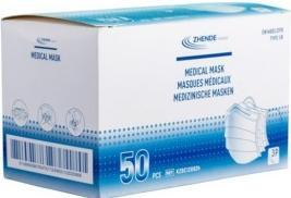 Produktbild Zhende Medizinische Maske Typ IIR unsteril, 50 Stük (Schutzklasse I, 50 x)