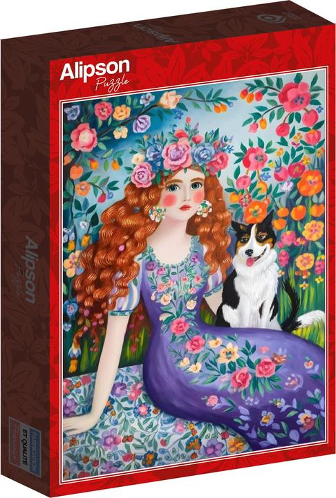 Actual product image Alipson Puzzle Puzzle 500 pieces Bohemian Beauty (500 pieces)