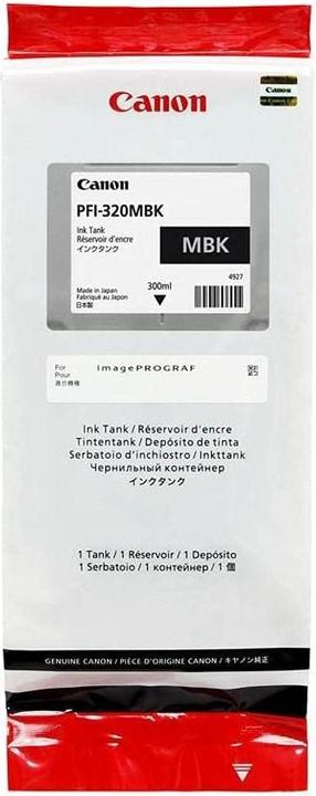 Image du produit Canon à encre PFI-320MBK, noir mat (MBK)