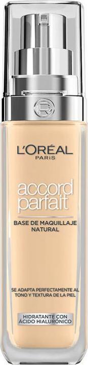 Image du produit L'Oréal Paris Fond de teint ACCORD PARFAIT #2D/2W-amande d'or 30 ml (Amande dorée)