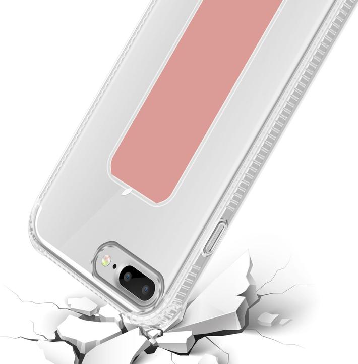 Produktbild Cadorabo Hülle für Apple iPhone 7 PLUS / 7S PLUS / 8 PLUS im TPU mit Halterung LM167 Style (Apple iPhone 7 Plus, Apple iPhone 7s Plus)