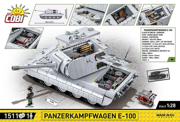 Produktbild Cobi Panzerkampfwagen E-100