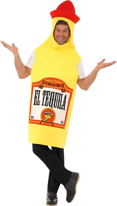Actual product image Smiffys Unisex Adult Tequila Bottle Costume (One size)