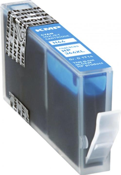 Image du produit KMP H64 Cartouche d'encre comp. HP CB 323 EE No. 364 XL (C)