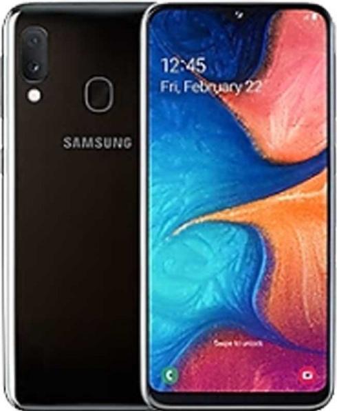 Actual product image Samsung Galaxy A20e EU (32 GB, Black, 5.80", Dual SIM + SD, 13 Mpx, 4G)