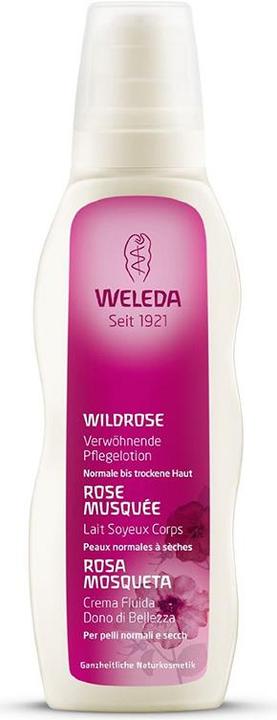 Weleda Wildrose Verwöhnende Pflegelotion (Körpercreme, 200 ml)