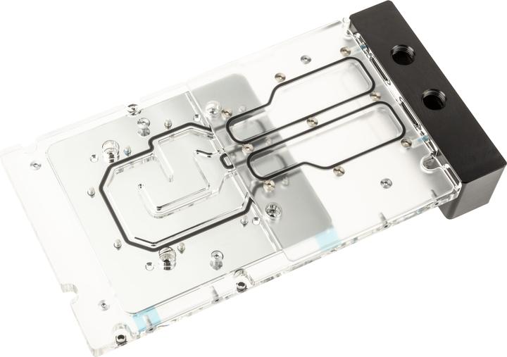 Actual product image Bitspower X-TEND active backplate RTX 4090 FE - acrylic