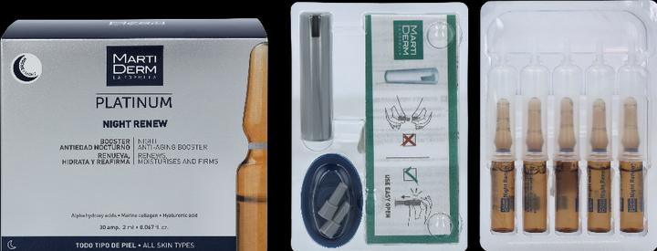 Image du produit Martiderm Platinum Night Renew ampoules 30 x 2 ml (60 ml)