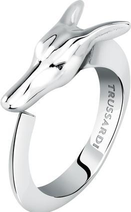 Produktbild Trussardi T-Heritage TJAXB06 Distinctive Open Steel Ring - Circuit: 52mm (52)