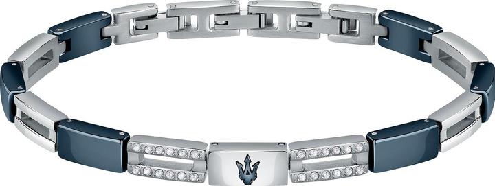 Maserati Ceramic Armband (22 cm, Edelstahl)