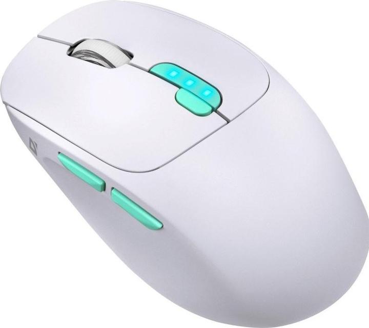 Actual product image Defender MYSZ NITTA MM-307 RF+BT OPTIC 1600dpi 6P BIAŁA (Wireless)