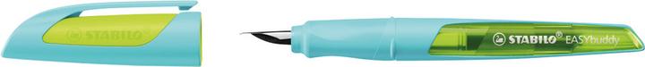 Actual product image STABILO EASYbuddy FRESH EDITION school fountain pen with medium nib M (Blue, 1 x)