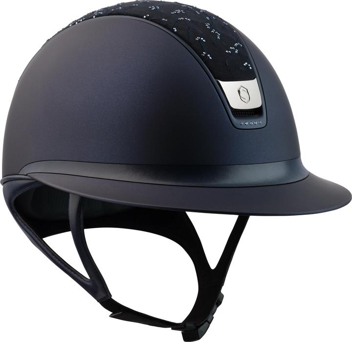 Produktbild Samshield reithelm custom miss shadowmatt crystal leaf 5 swarovski (M)
