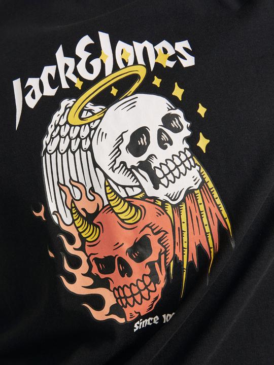 Image du produit Jack & Jones Jorseven Skull Tee Ss Crew Neck Sn (XS)