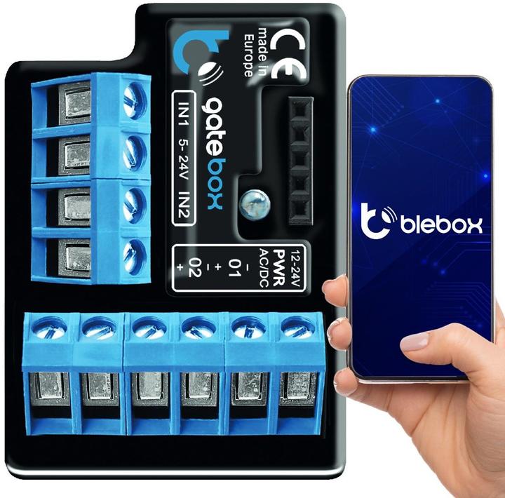 Produktbild BleBox ist ein App-gesteuerter WLAN-Eingangs- und Garagentor-Manager