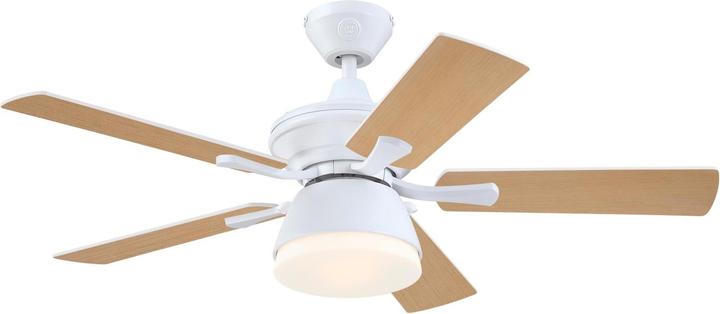 Produktbild Westinghouse Outdoor Deckenventilator Nevada Weiss mit Licht (51 dB)