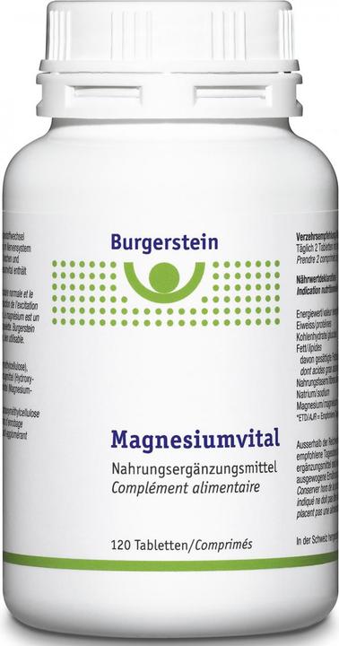 Produktbild Burgerstein Magnesiumvital (120 Stück, Tabletten, 184 g)