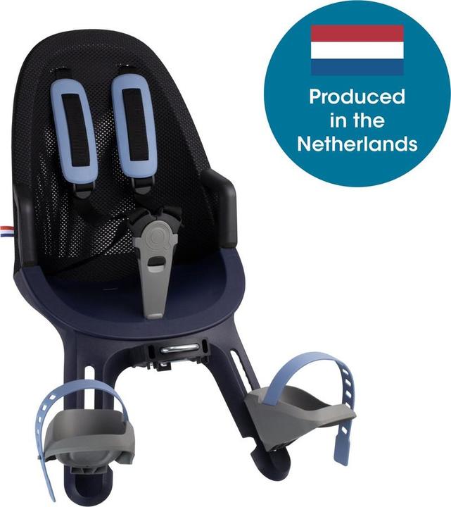 Produktbild Qibbel Air Fahrradsitz vorne - Denimblau