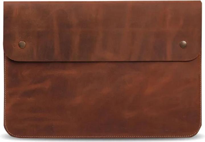 Actual product image Only-Bags.Store Leather sleeve, bag for MacBook laptop - 13 (13")