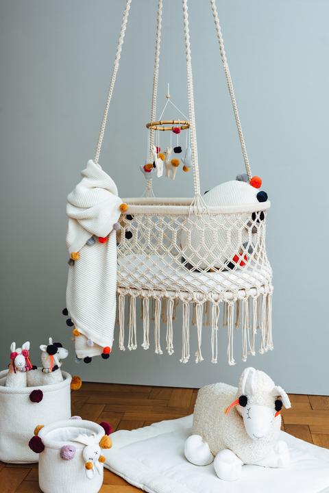 Actual product image Kikadu Cuddle cushion llama