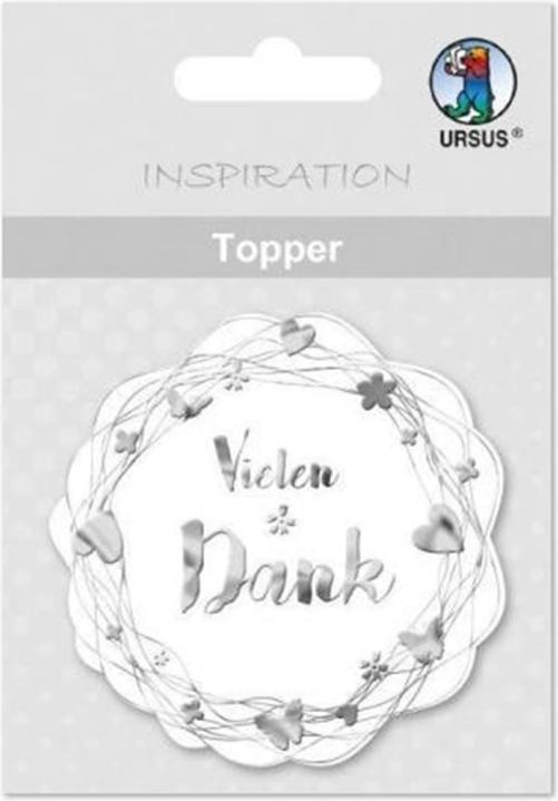 Actual product image Ursus Gift Topper Thank You (Wrapping paper, 8 x)