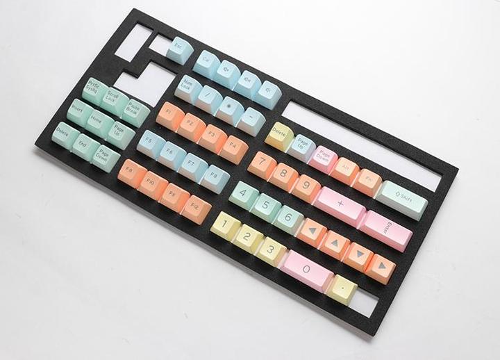 Productafbeelding Ducky Cotton Candy PBT Double-Shot Keycap Set, US Layout
