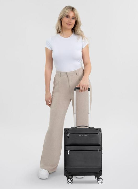 Produktbild Bugatti Go Light Soft 4 Rollen Kabinentrolley S 52.5 cm (36 l, Handgepäck (bis 50l))