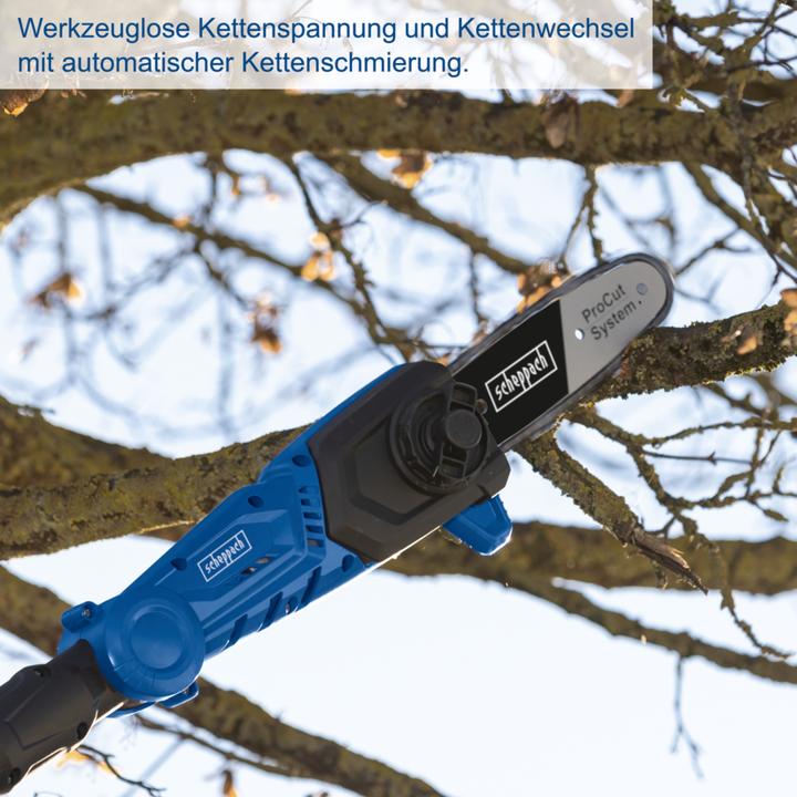 Produktbild Scheppach Akku-Multifunktionsgerät C-PHTS410-X (DIY) (Akkuheckenschere)