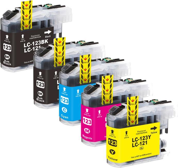 Actual product image Hermex Compatible Ink Cartridge XL for Brother DCP-J552DW (M, Y, C, FC)