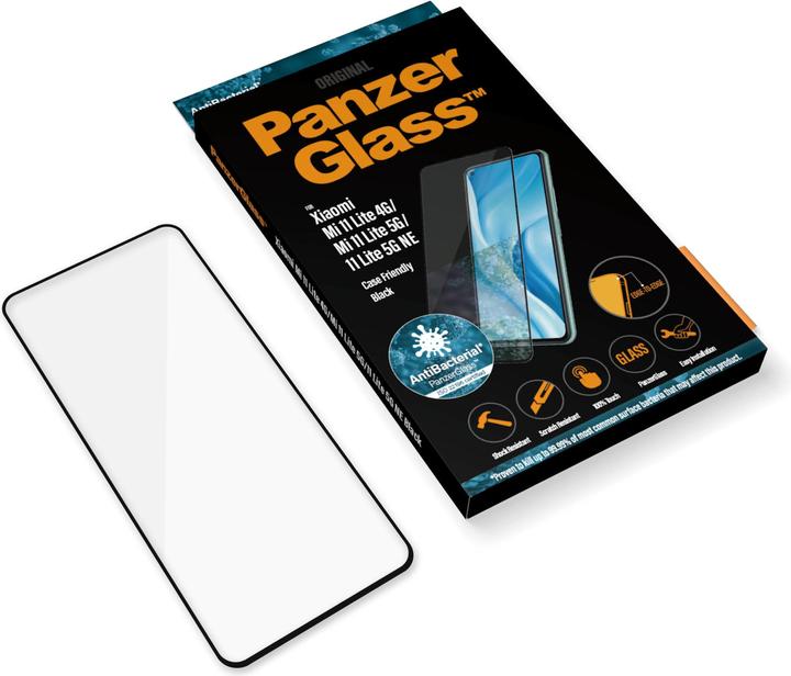 Produktbild PanzerGlass 8042 Mobiltelefon-Bildschirmschutzfolie Xiaomi (1 Stück, Xiaomi Mi 11 Lite 5G)