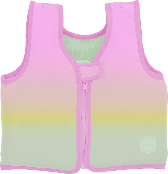 Produktbild Sunnylife Kinder Schwimmweste Rainbow Unicorn (2-4 Jahre) (15 - 18 kg)