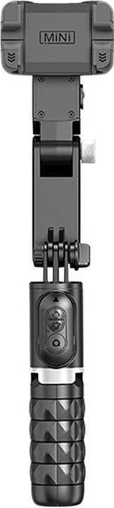 Actual product image Apexel Gimbal/tripod Q18 with light (black) (Smartphone, 0.25 kg)