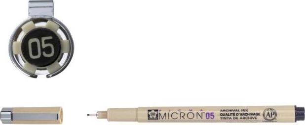 Actual product image Sakura pigma micron (Black, 1 x)