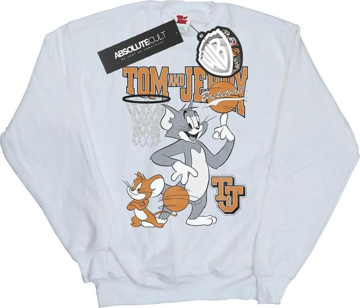 Tom & Jerry Spinning Basketball Sweatshirt Jungen