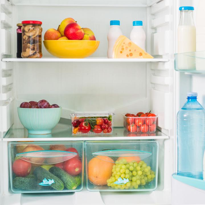 Actual product image Relaxdays 3pcs Fridge Organiser