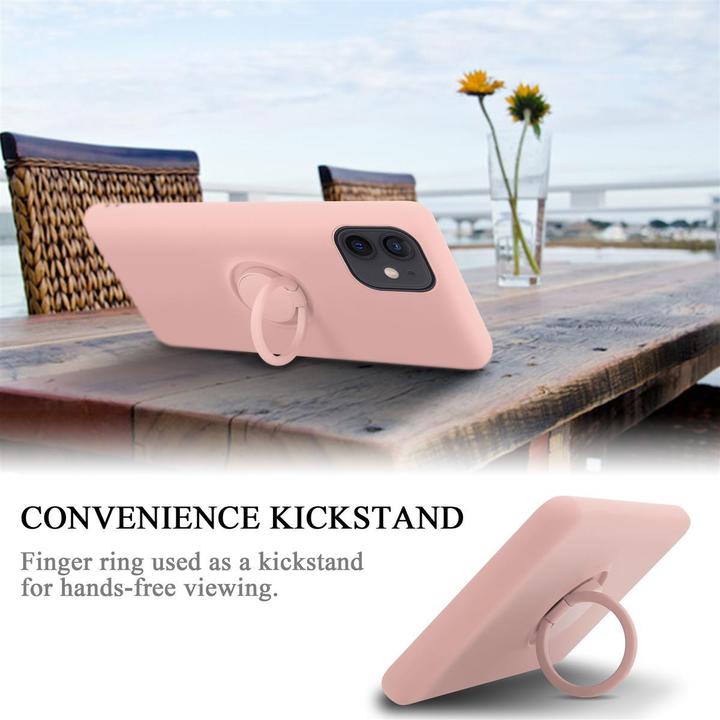 Immagine prodotto Cadorabo Custodia in silicone TPU Liquid Ring Cover (Apple iPhone 12 mini)