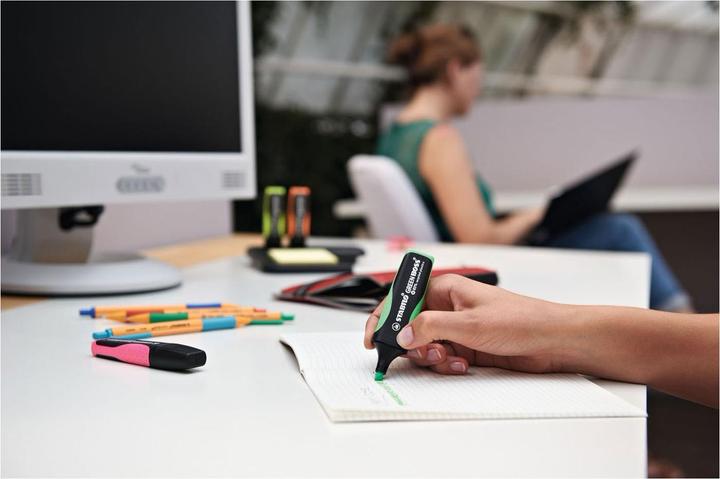 Produktbild STABILO GREEN BOSS Textmarker (Orange, Gelb, Grün, Pink, 5 mm, 4 x)