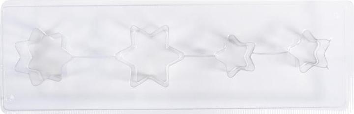 Produktbild Rayher Giessform "Sterne", 4 Motive