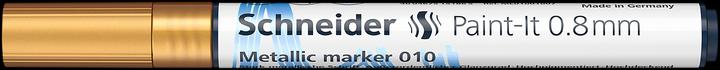 Nutritional values and ingredients Schneider Paint-It 010 Metallic marker, 0.8 mm, metallic silver (gold metallic, 0.80 mm, 1 x)