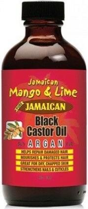 Produktbild MGA Jamaian, Mango & Lime, schwarzes Rizinusöl, Argan, 1 Stück (Körperöl)