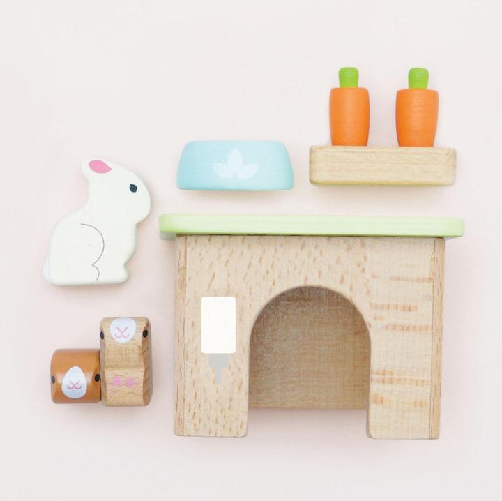 Actual product image Le Toy Van Bunny and guinea pig set