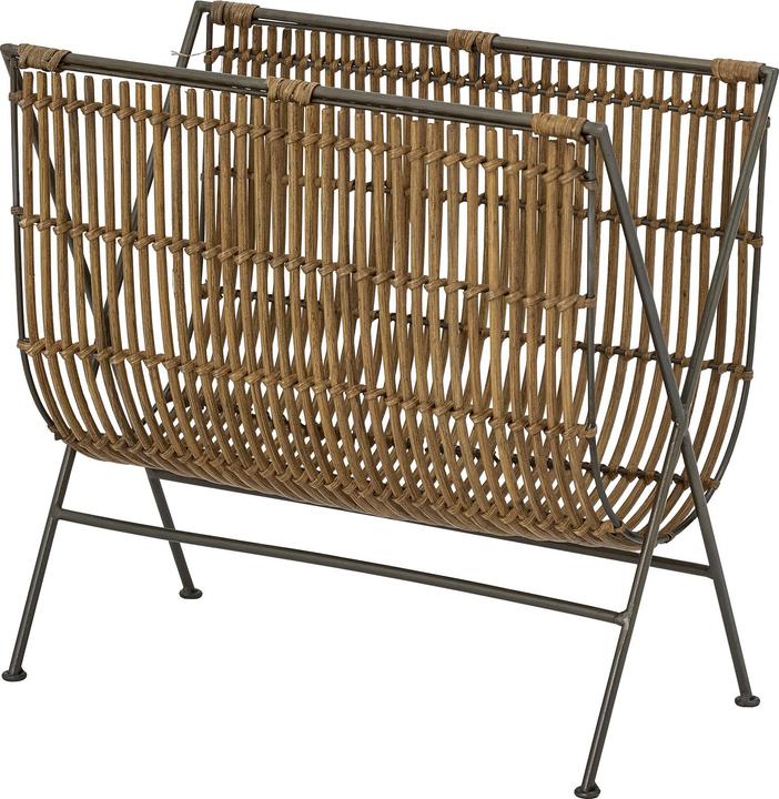 Bloomingville Clement Magazine Holder, Nature, Rattan