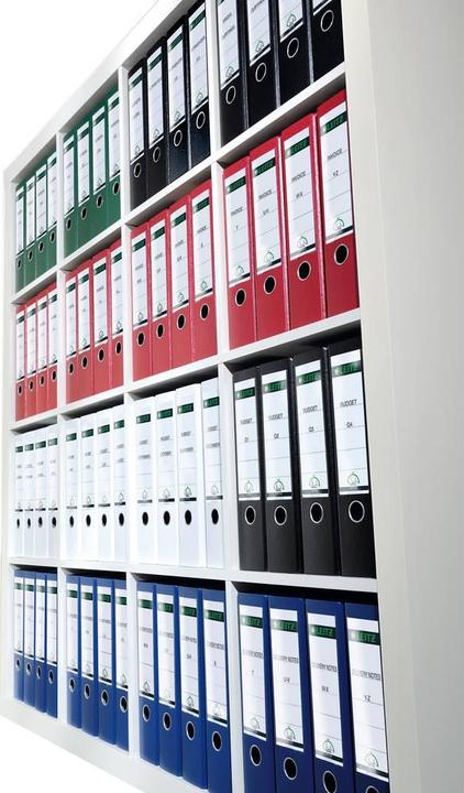 Produktbild Leitz PC-beschriftbare Rückenschilder für Qualitäts-Ordner 180°