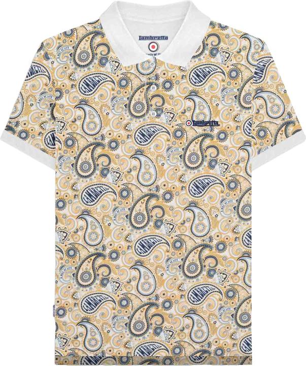 Lambretta SS25 Poloshirt Mit Markenzeichen (XXL)