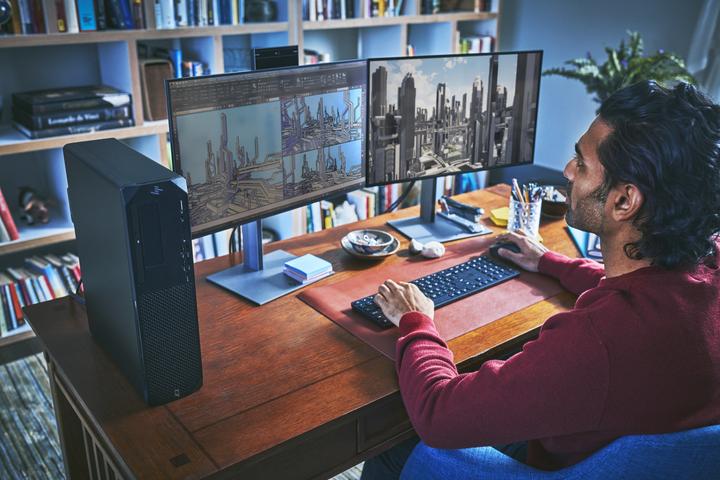 Actual product image HP Z24q G3 (2560 x 1440 pixels, 23.80")